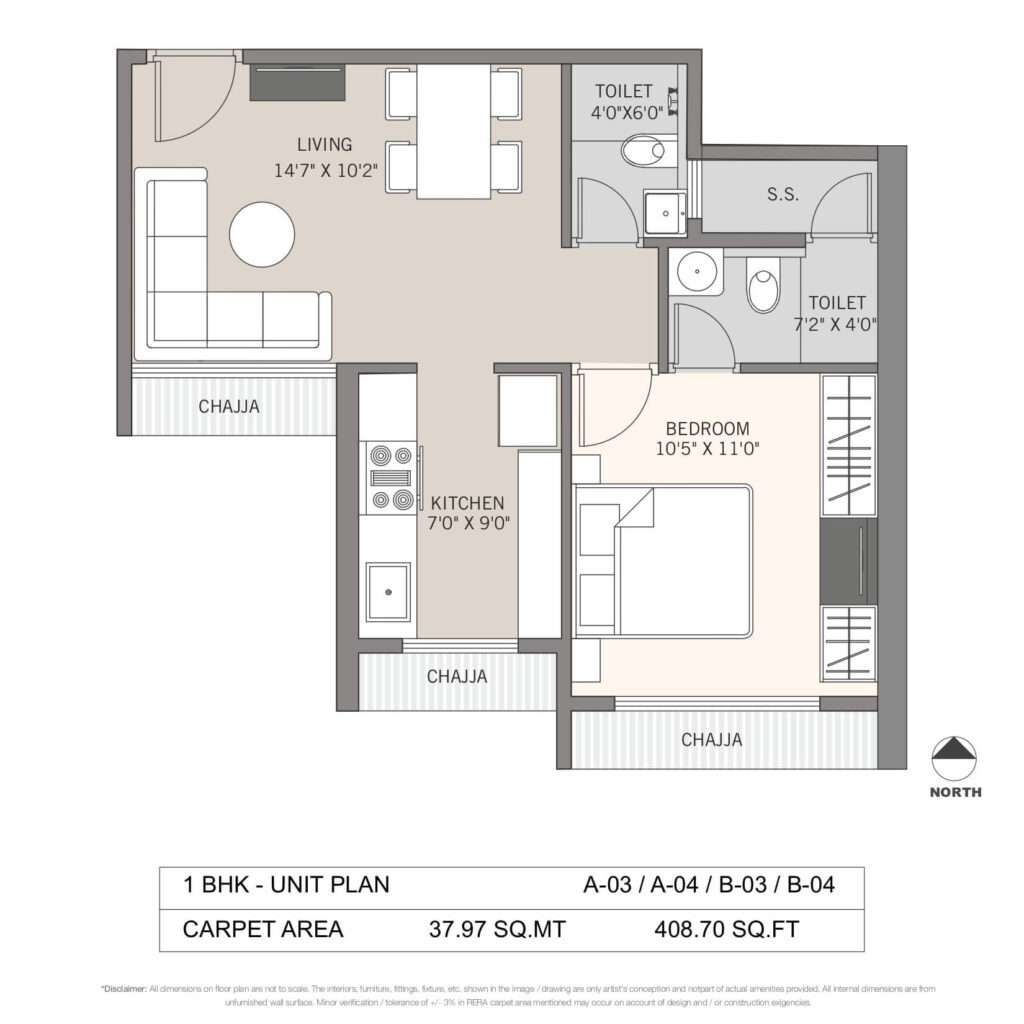 Regents Park Kharghar 1 & 2 BHK Starts ₹49.90*Lacs